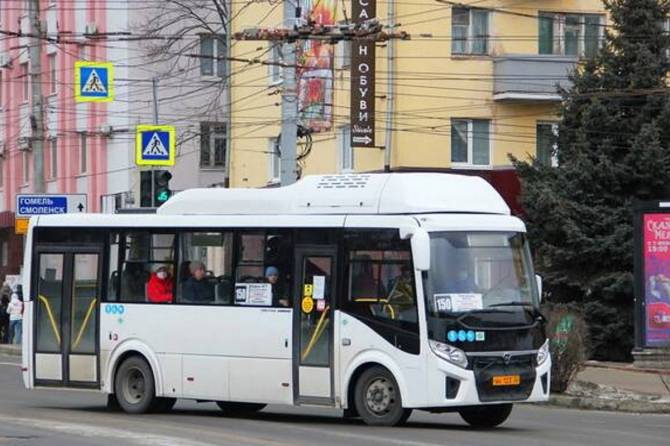 В Брянск маршрут автобуса №150 продлят по улице Иванова до Дворца единоборств