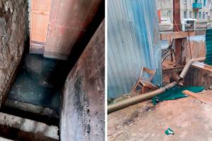 В Клинцах чиновников наказали за затопленные канализацией подвалы домов