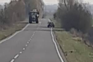 На Брянщине пьяный водитель ВАЗ едва не протаранил трактор