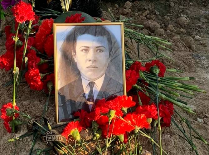 В Новозыбкове перезахоронили останки бойца Красной Армии