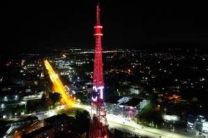 В Брянске к Дню народного единства включат праздничную подсветку на башне телецентра