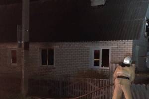 В Карачеве сгорел частный дом