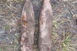 В Сельцо нашли два артиллерийских снаряда