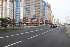 В Брянске завершается капремонт участка улицы Горбатова