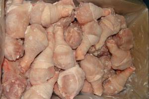 Из Брянска в Китай отправили 80 тонн голеней цыплят