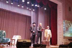 В Белых Берегах представили музыкальный спектакль «Томик Пушкина»