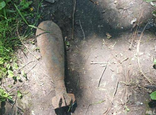 В Комаричском районе нашли мину и артиллерийский снаряд