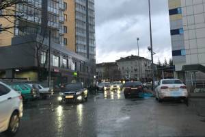 Жители Брянска пожаловались на дорожный хаос на улице Куйбышева