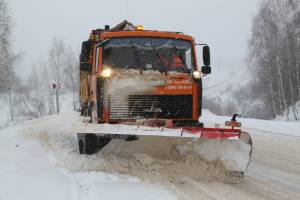 В Брянской области на борьбу со снегом вышли 210 единиц техники