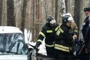 В ДТП под Новозыбковом пожарным пришлось деблокировать пострадавшего
