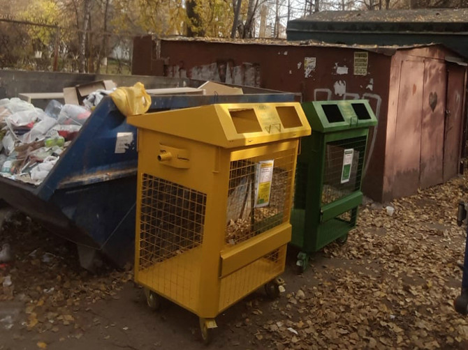 Брянцы начали привыкать к раздельному сбору мусора