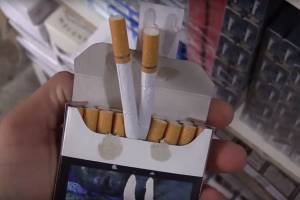 В Брянске у калужанина изъяли контрафактные сигареты на 5,5 млн рублей