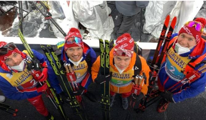 Брянский лыжник Большунов взял серебро в составе сборной страны