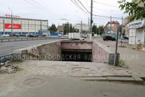 В Брянске с 1 ноября начнется ремонт подземного пешеходного перехода на «полтиннике»