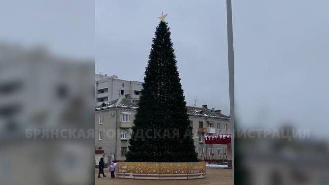 В Брянск приходит новогоднее настроение