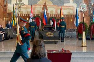 Брянского полковника Дениса Буянова похоронили в Пантеоне защитников Отечества