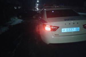В брянском посёлке Климово поймали пьяного 23-летнего водитель Volkswagen