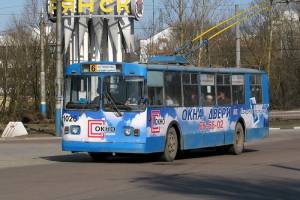 В Брянске троллейбус №6 продлили до 10-го микрорайона