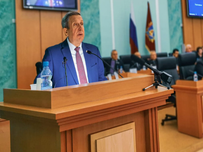Владимир Попков вновь избран спикером Брянской областной думы