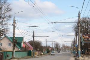 В Брянске на улице Бежицкой установят 150 фонарей