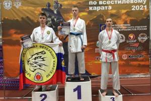 Брянский каратист взял серебро на «Кубке Петра Великого»