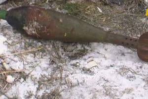В Комаричском районе нашли минометную мину