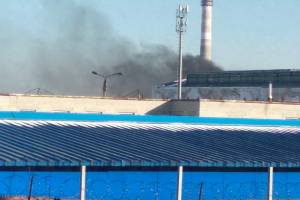 В Брянске заметили столб чёрного дыма возле БМЗ