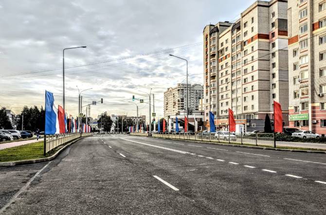 В Брянске пустили движение по новой дороге на Советской