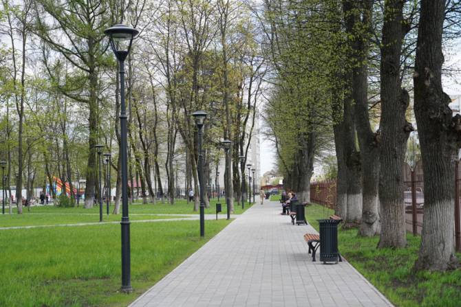 В клинцовском парке в 2022 году появятся новые аттракционы и фонтан