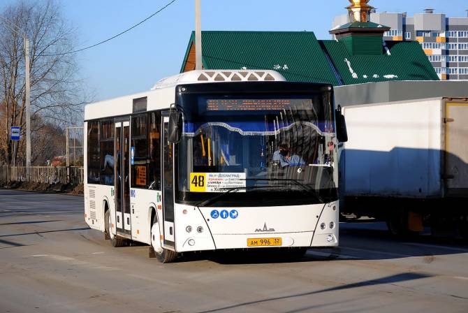 В Брянске изменится расписание движения автобусов №48