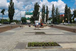 В Брянске ремонт сквера «Литий» планируют завершить в августе