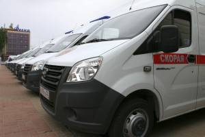 Брянские учреждения здравоохранения получили 39 машин «скорой помощи»
