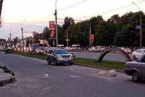 В Брянске закрыли для машин проезд у проспекта Московского