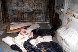 В Брянской области утилизировали 68 кг подозрительного сала