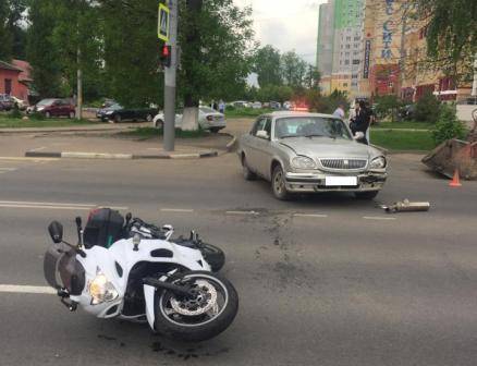 В Брянске с начала года в ДТП с мотоциклами пострадали четыре человека