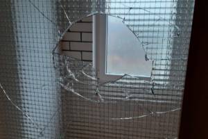 В Брянске вандалы разгромили подъезд многоэтажки в «Речном»