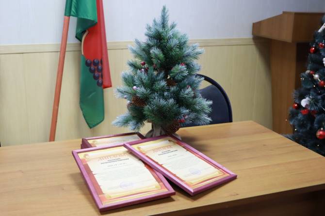 В Брянске наградили управляющие компании за новогодний декор
