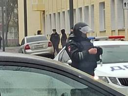 В Брянске полиция оцепила филиал ПГУПС