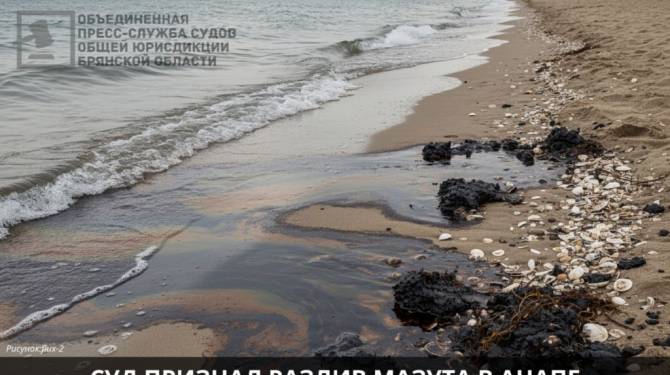 Суд при рассмотрении иска брянца к отелю признал разлив нефти в Черном море форс-мажором