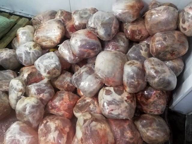 В Брянской области уничтожили 6 тонн мяса из Беларуси