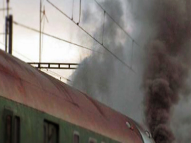 Загоревшийся под Навлей поезд «Москва-Киев» задержан на 2,5 часа