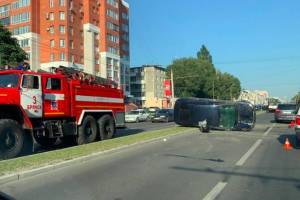 В массовой аварии на проспекте Московском в Брянске пострадал человек