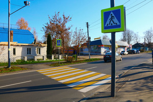 В Брянске завершили ремонт улицы Красный Маяк