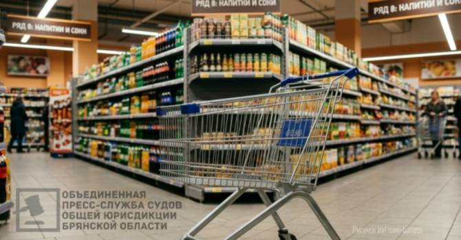 В Клинцах уголовник выспался в магазине после чего украл деньги и ящик пива