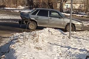 В Бежицком районе Брянска легковушка попала в ДТП