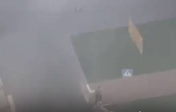 В Брянске сняли на видео бегство с места жуткого ДТП водителя Lexus