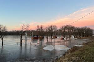В Брянске на озере Мутном затопило вейк-парк