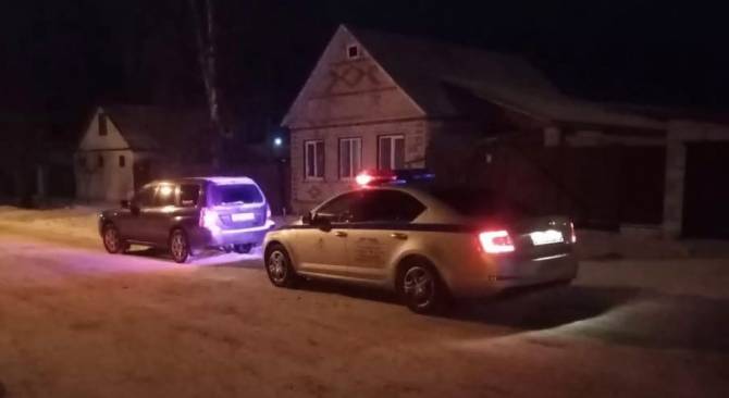 Ночью по Новозыбкову гонял пьяный водитель Subaru