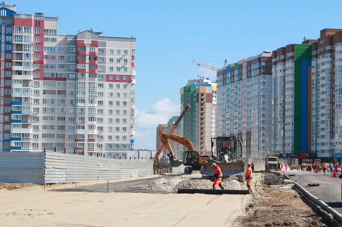 В Брянске стартовало строительство дороги по улице Грибачева