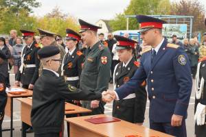 Брянские кадеты школы имени Шкурного дали клятву